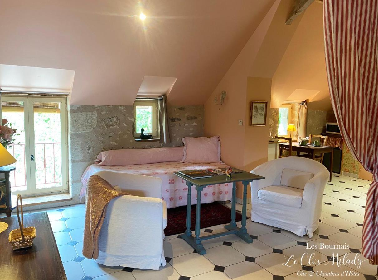 Chambres D'Hotes Les Bournais - Le Clos Milady L'Ile-Bouchard Kültér fotó