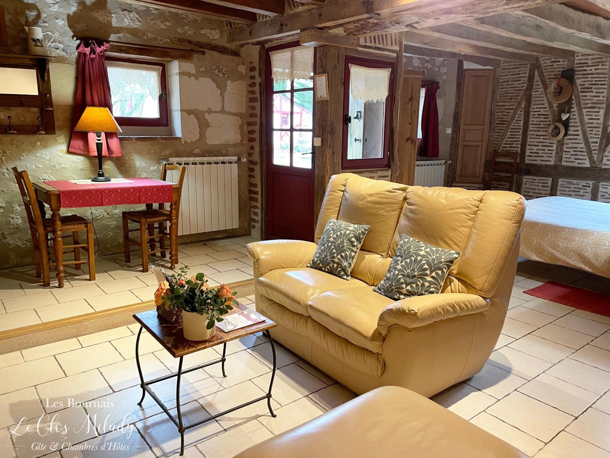 Chambres D'Hotes Les Bournais - Le Clos Milady L'Ile-Bouchard Kültér fotó